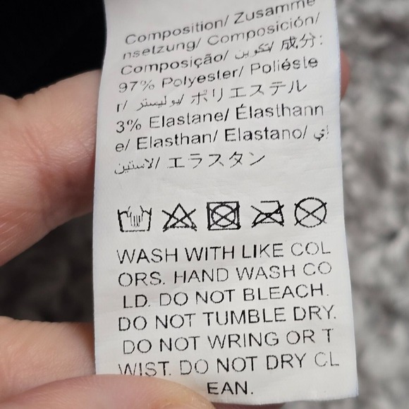 Romwe Shirt Womens Small Black Butterfly Flounce Sleeve Fairy Grunge Gothic Punk - Picture 5 of 10